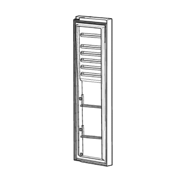 Door Food Compartment White